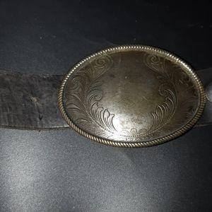 OLD NAVY 32" Leather Belt with Buckle